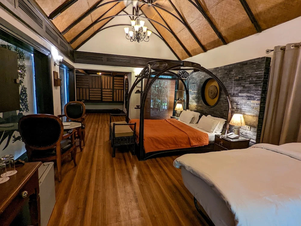 Luxury Double Cottage with garden view (full double bed)