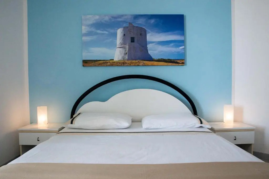 Double Apartment with sea view full double bed