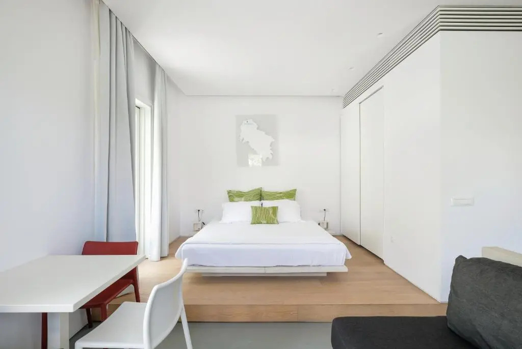 Superior Quadruple room with garden view