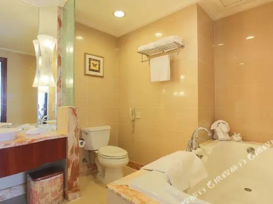 行政套房，配有雙人床