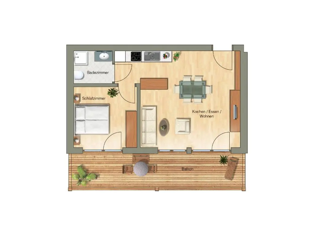 Feriendorf Walserland - Chambres