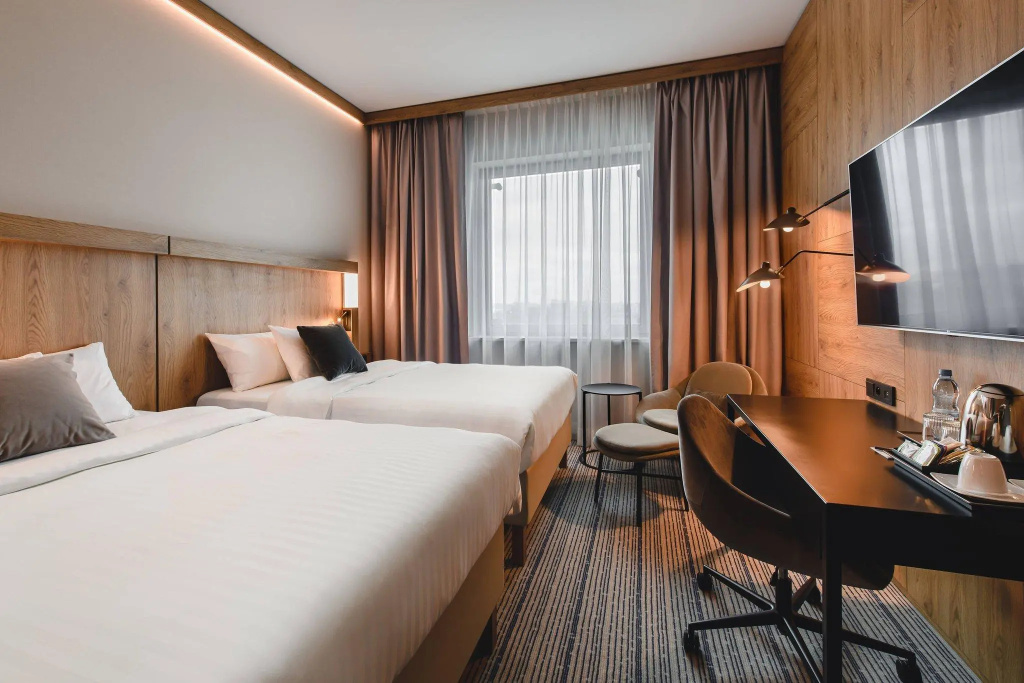 Courtyard by Marriott Warsaw Airport - Chambres