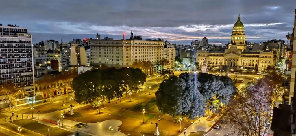 En el corazón de Buenos Aires vista panorámica 45 m2