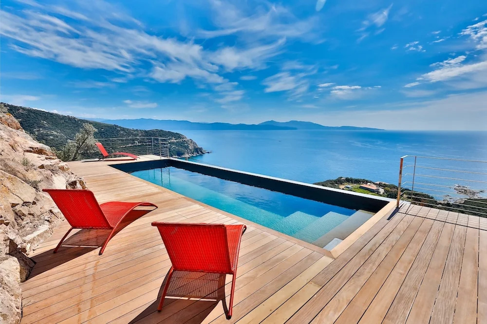 Voir la photo 1 — Luxurious Architect-designed Property Pool sea View