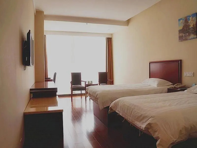 GreenTree Inn DingZhou Railway Station Business Hotel - Chambres