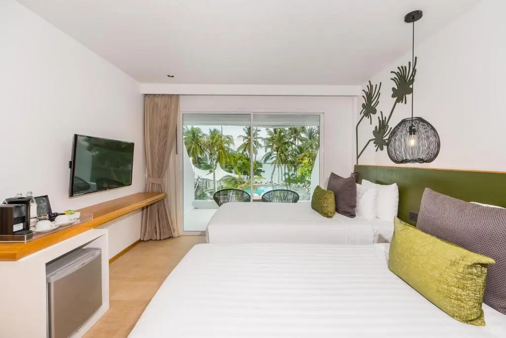 Deluxe Double room with sea view (twin beds)