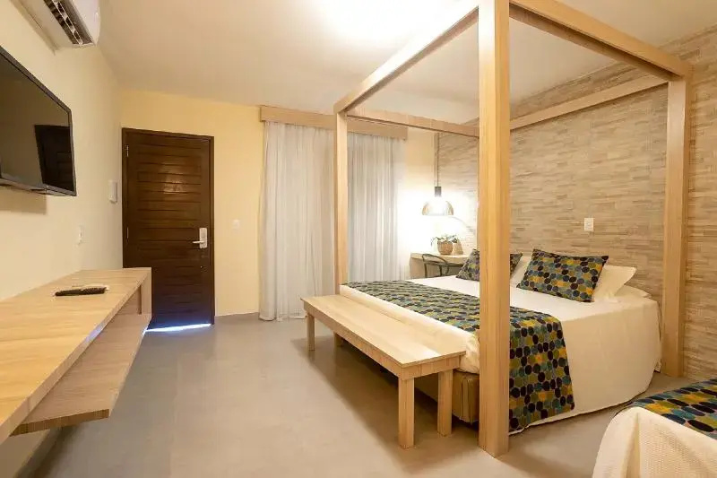 Chalet with balcony and with garden view