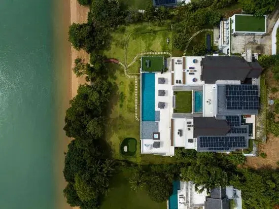 Casawiki Super Luxurious 12 Bedroom Pool Private Beach Butler Villa