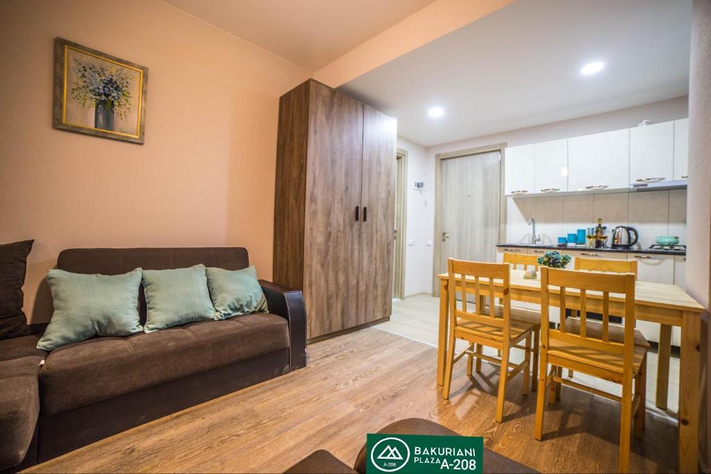 Студия с балконом в Bakuriani Plaza A 208