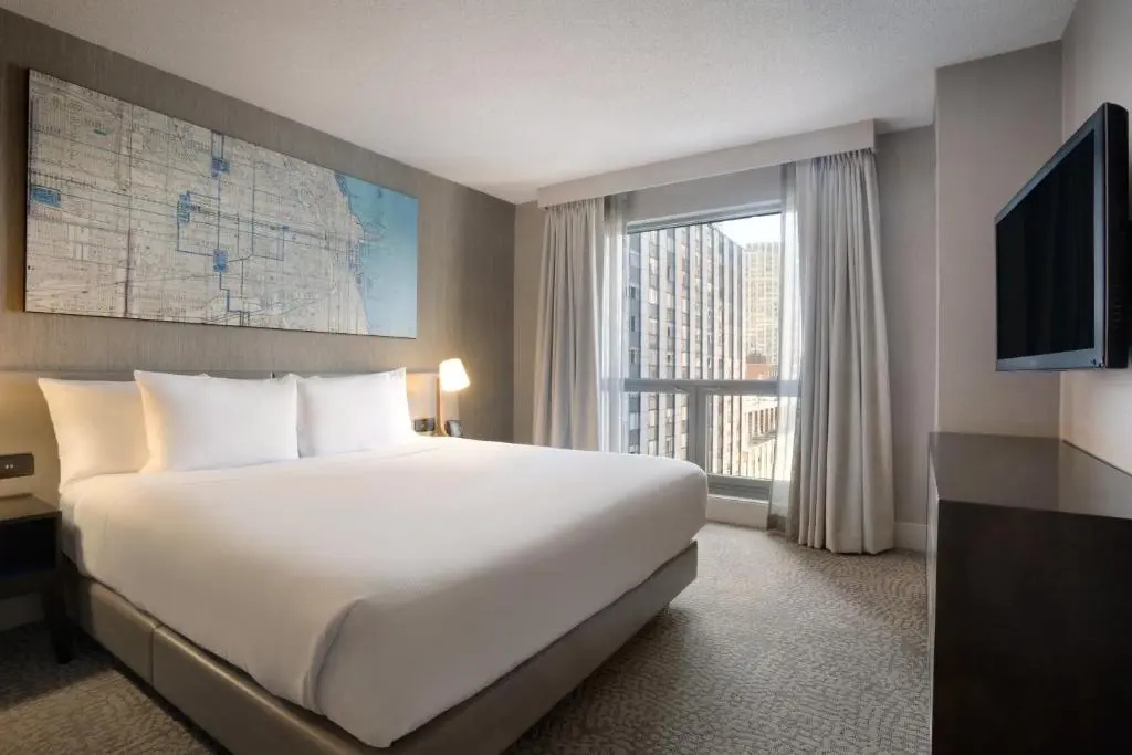 Hilton Chicago/Magnificent Mile Suites - Chambres