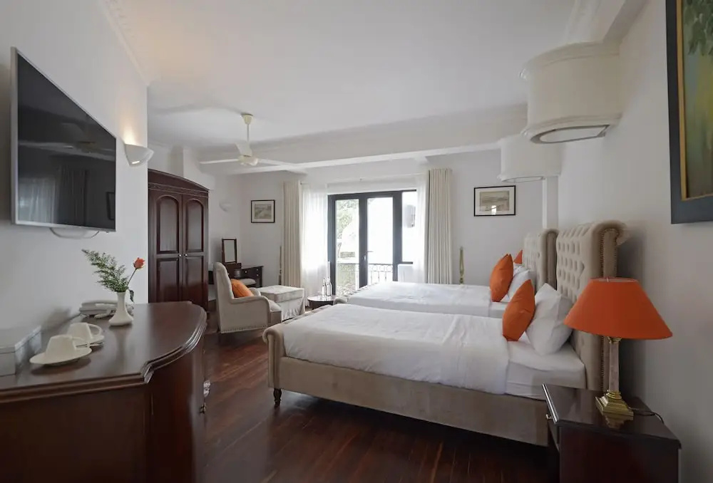 Luxury Double room with balcony (twin beds)