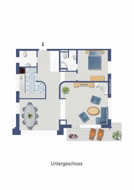4 Bedrooms Apartment with balcony