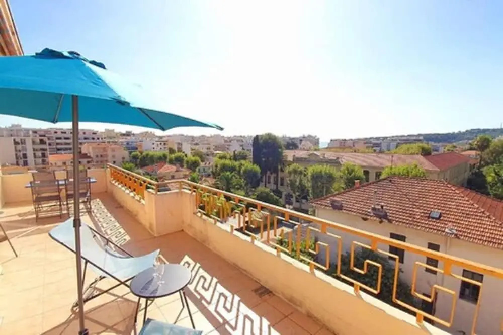 2P 60m²,Centre-ville,Calme ,Vue Mer ,Parking ,WIFI