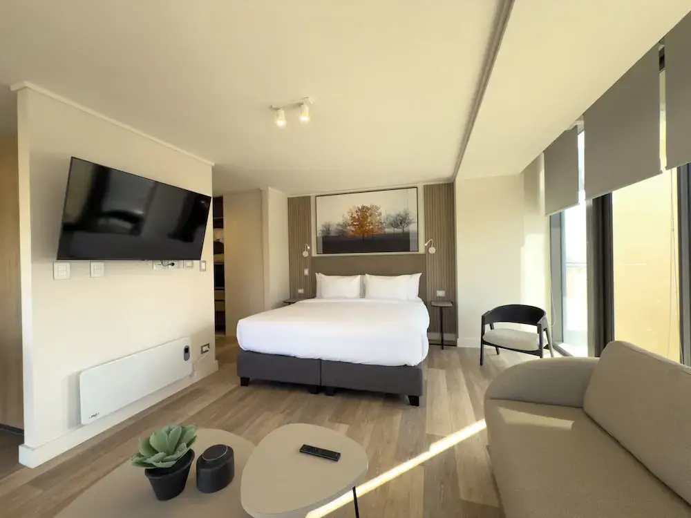 Superior Double Apartment with balcony and with mountain view (full double bed)