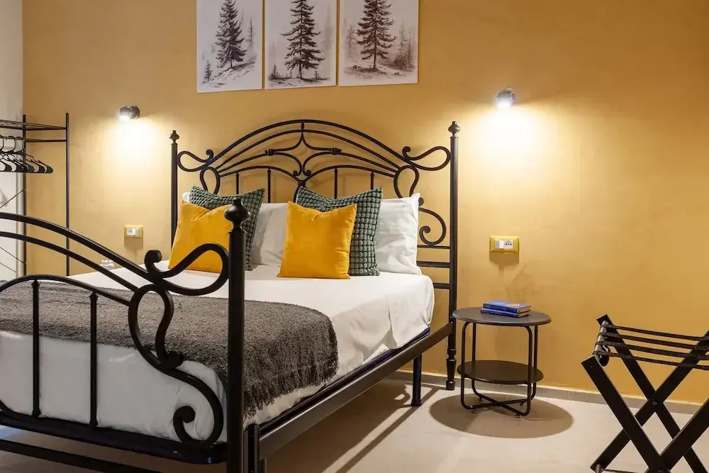 Standard Double room with courtyard view (full double bed)