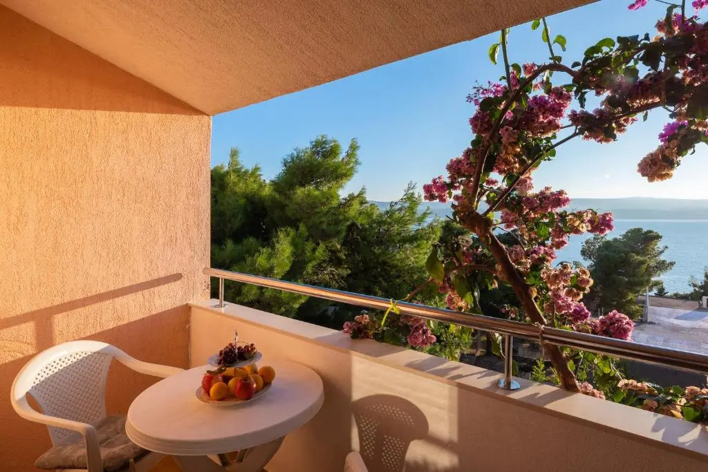 Studio with balcony