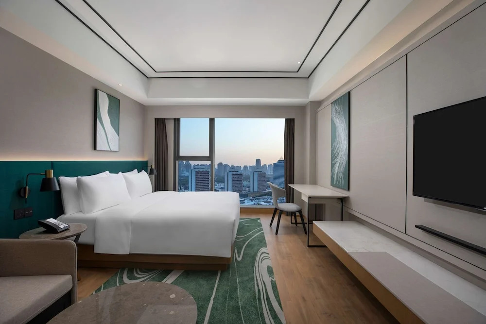 Двухместный номер Standard двуспальная кровать в Hilton Garden Inn Xiamen Bailuzhou Park