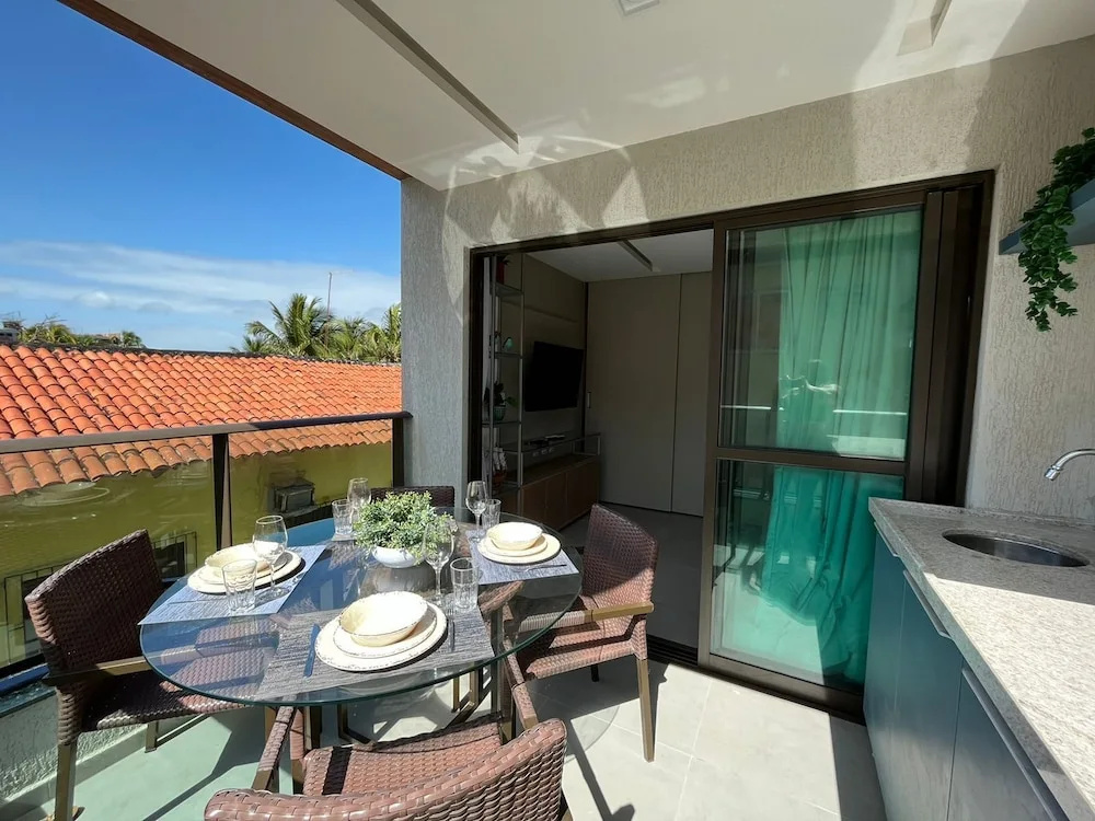Flat equipado a 50m da Praia by La Playa
