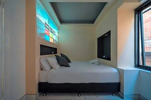 Standard Double room with street view (full double bed)