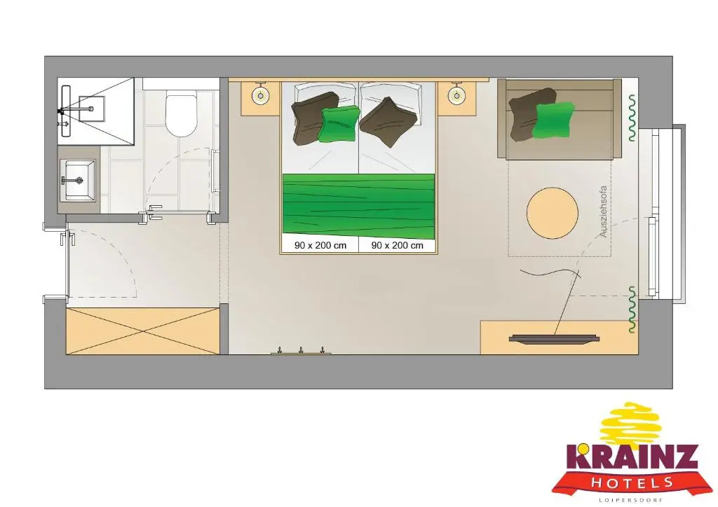 Vital Hotel Krainz with Annex Family Oasis - Chambres
