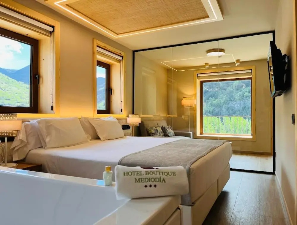Hotel Boutique Mediodía & Apartments - Chambres
