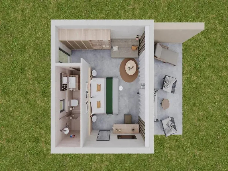 Villa with park view