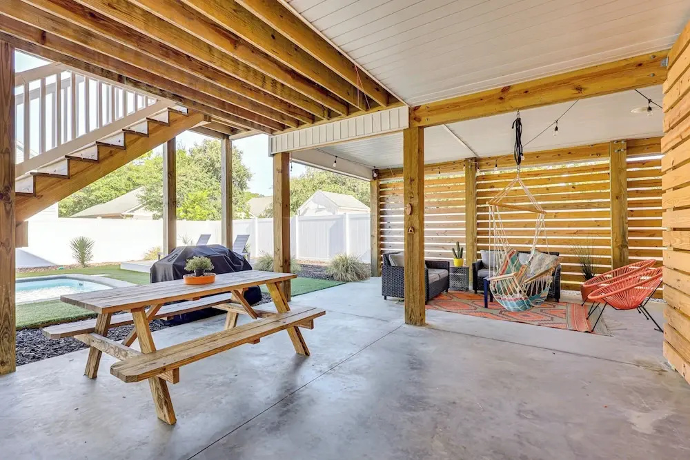 < 1 Mi to Beach: Home w/ Pool in Oak Island!
