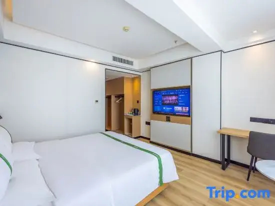 GreenTree Inn LanZhou YanBei Road United University Express Hotel - Chambres