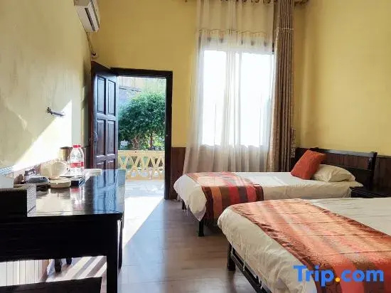 Standard Double room with courtyard view twin beds
