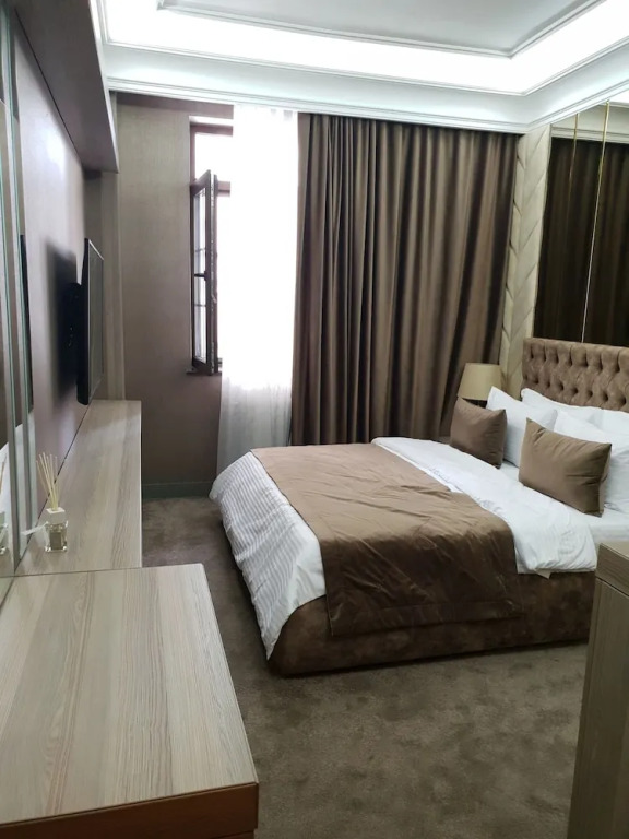 Двухместный номер Comfort с видом на город двуспальная кровать в HOME BOUTİQUE HOTEL