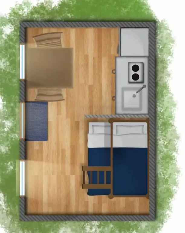 Standard room with lake view