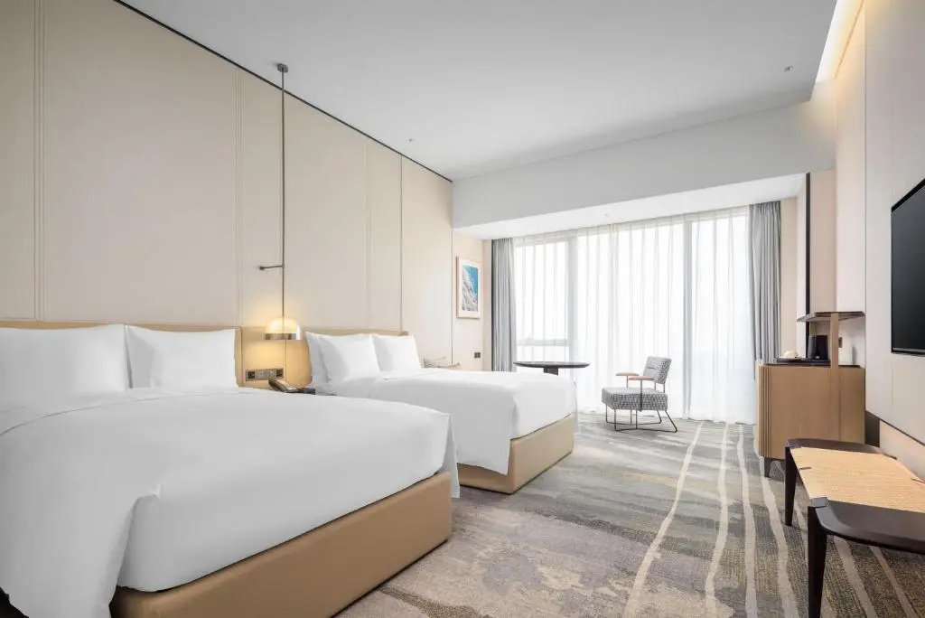 Deluxe Double room with city view (twin beds)
