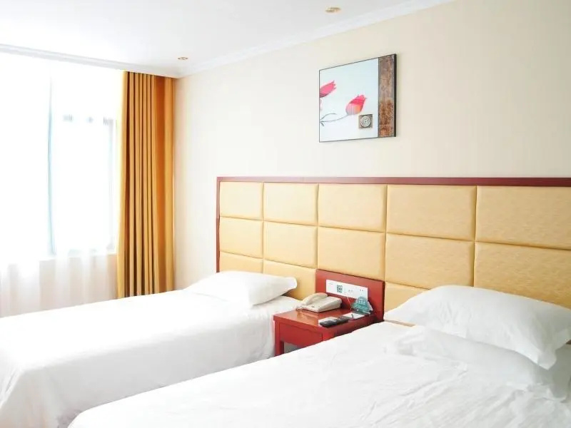 GreenTree Inn Shandong Dezhou Qihe County Party Committee Qilu Street Express Hotel - Chambres