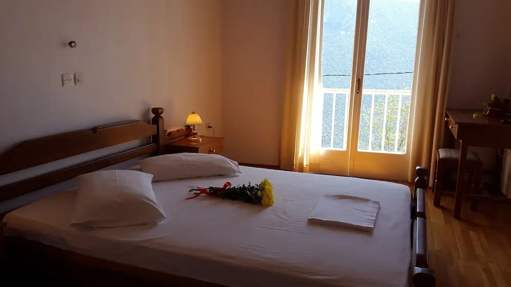 Standard Double room with balcony and with mountain view (full double bed)
