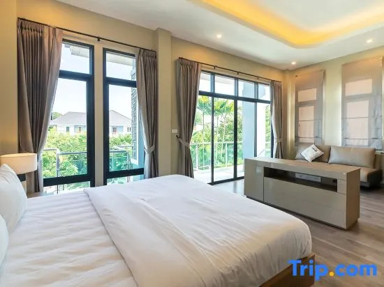 Moonlight Sky Private Pool Villa-Stay Near Airport