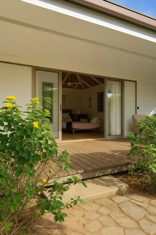 Comfort Bungalow with garden view