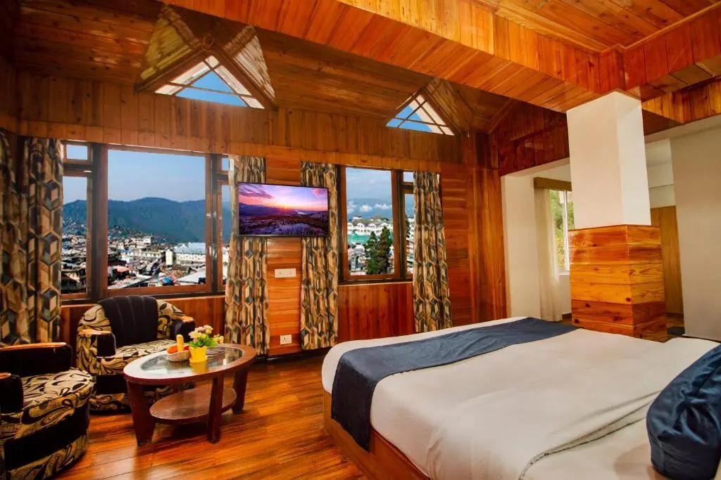 Standard Double room with mountain view (full double bed)