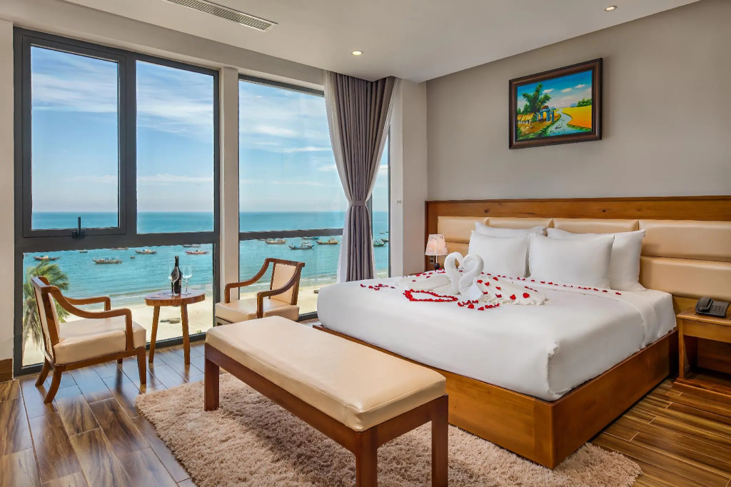 Double Suite with ocean view (full double bed)