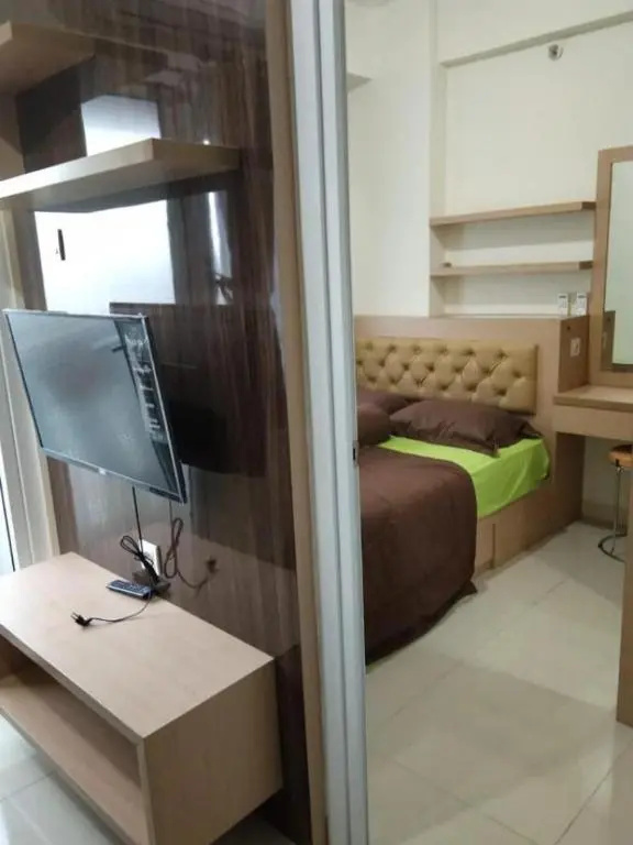 Simply 2BR Green Pramuka City Apartment Direct Access to Mall