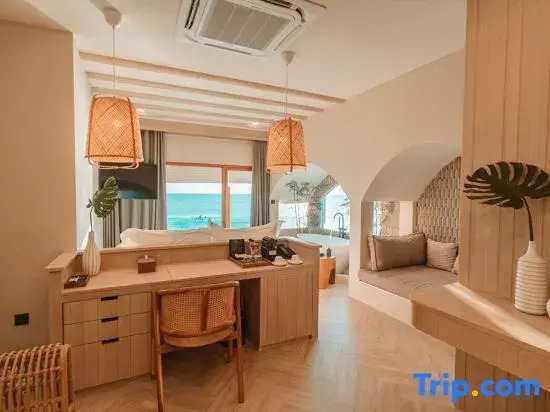 Студия с видом на океан в Maldives Beach Resort