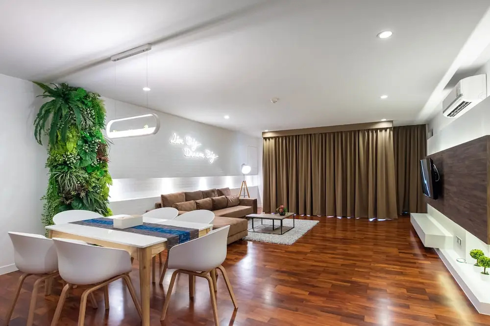 2 Bedrooms Suite with balcony and with city view