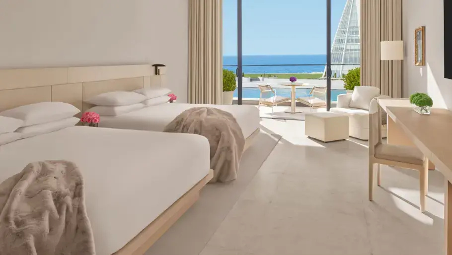 Deluxe Double room with sea view (full double bed)