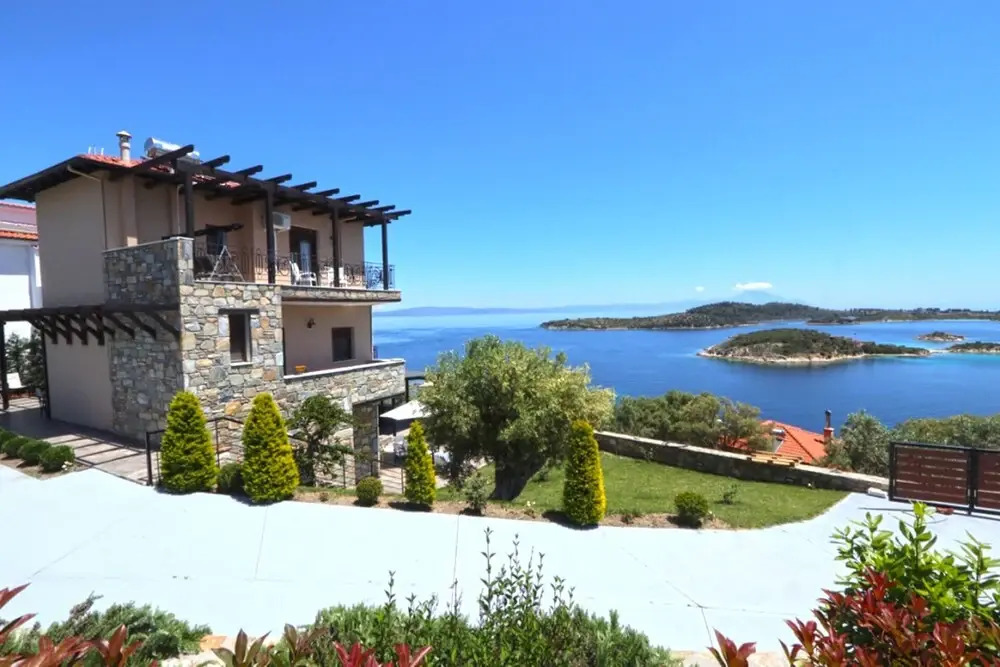 Aeriko Amazing Sea View Villa Galini