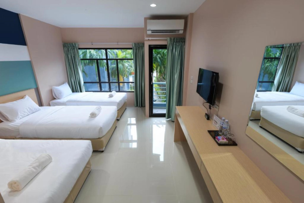 JJ Residence Phuket Town - Chambres