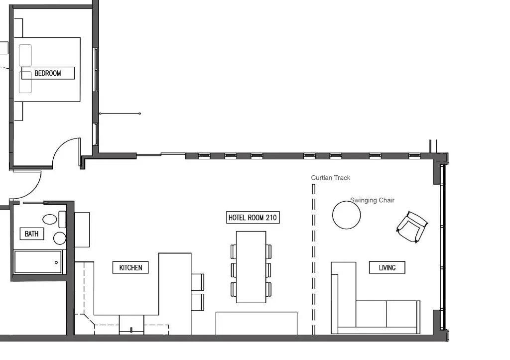 1 Bedroom Executive Family Suite