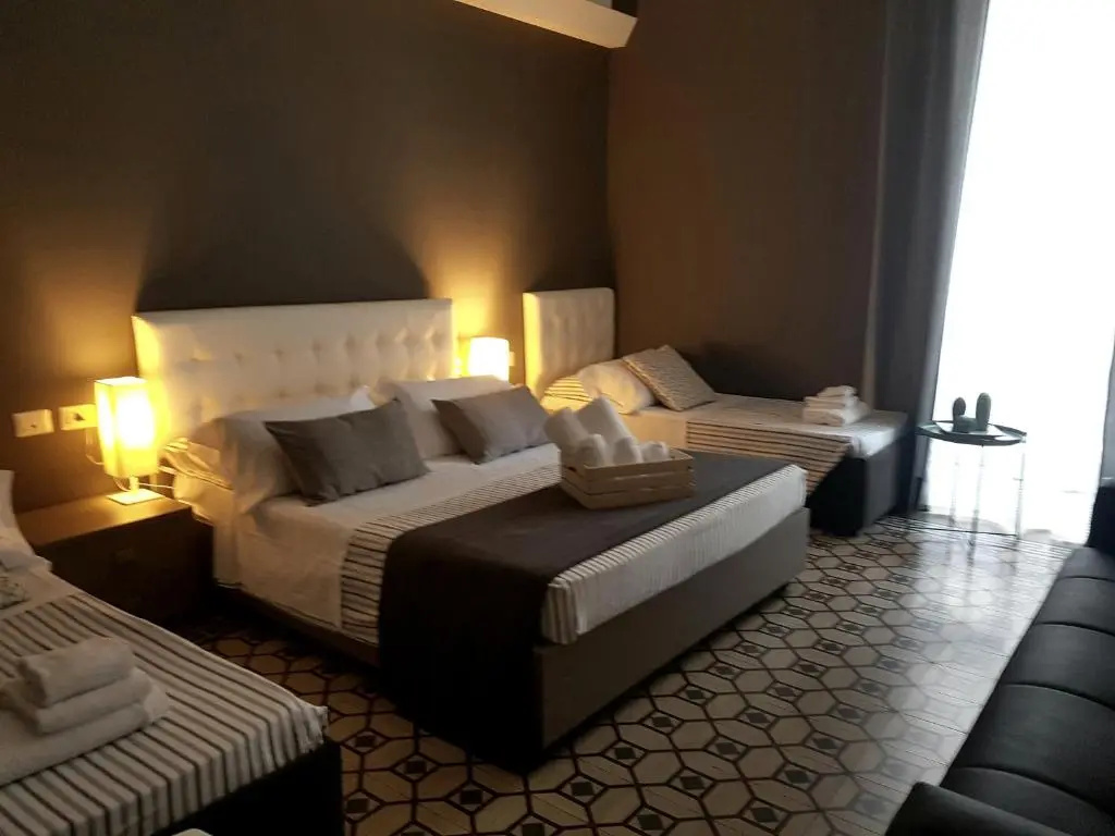 Standard Quadruple room with balcony