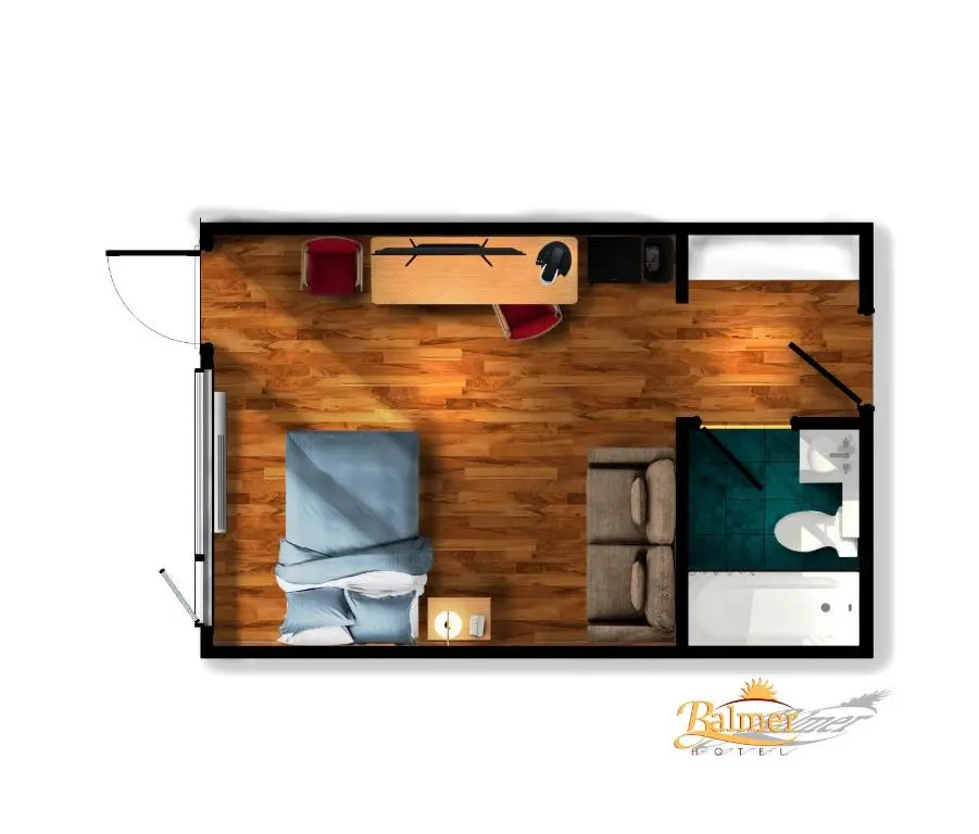 Standard Double room (full double bed)