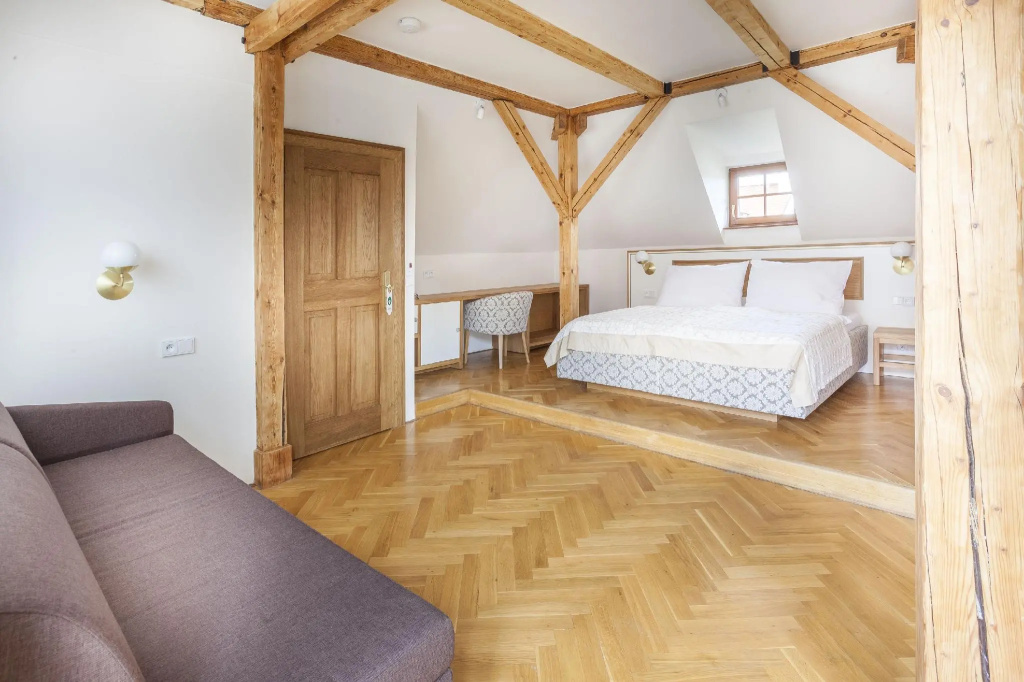 Hotel At the Golden Scissors - Chambres