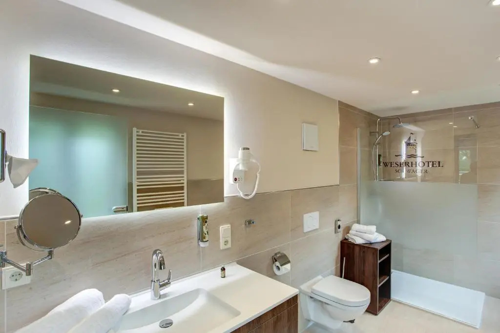 Weserhotel Schwager - Chambres