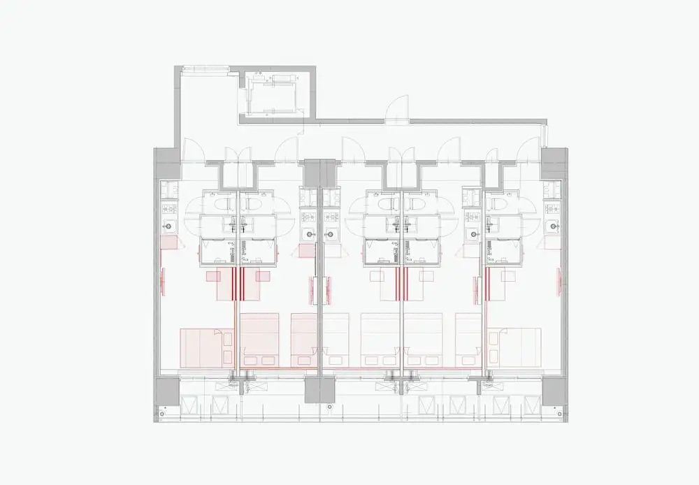 Apartment Hotel 11 Namba Minami IV 사진 4